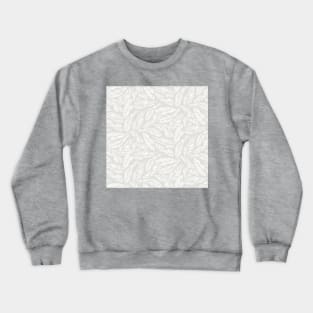 Gray Leaves Crewneck Sweatshirt